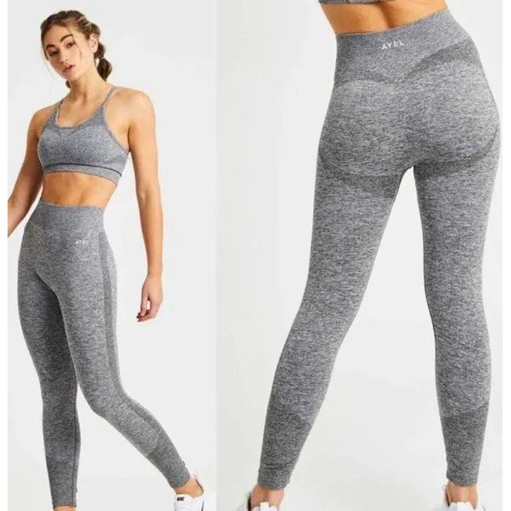 Grey AYBL Motion Seamless Leggings‎ Athleticwear Athleisure